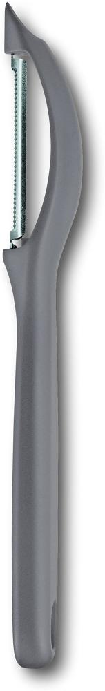 Victorinox Universalschäler mit Pendelklinge für Obst und Gemüse - Extra scharf - Zackenschliffklinge/Zweischneidig - Swiss Made - Limited Edition Cool Grey/Grau Bild 1