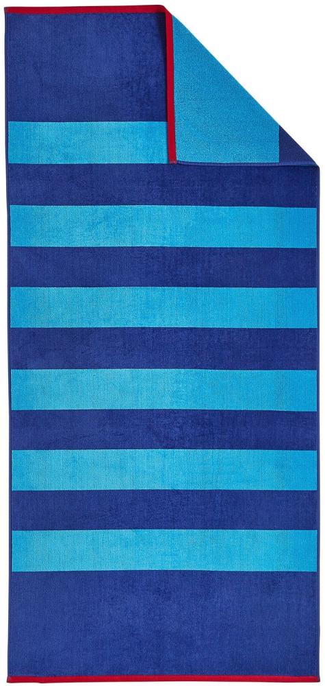 Dyckhoff Strandtuch Aquarius blau | 80x180 cm Bild 1