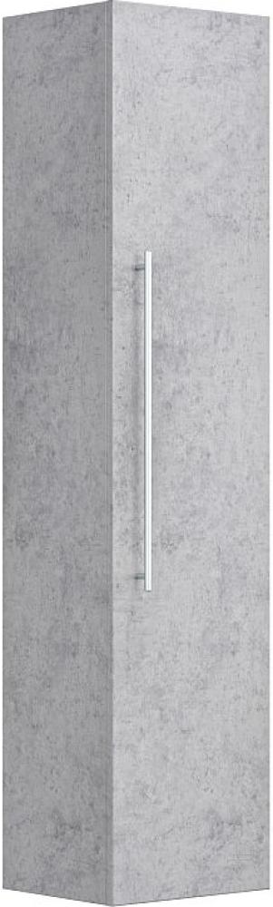 Badezimmer Badmöbel Hochschrank Hängeschrank HOMELINE 150cm beton Bild 1