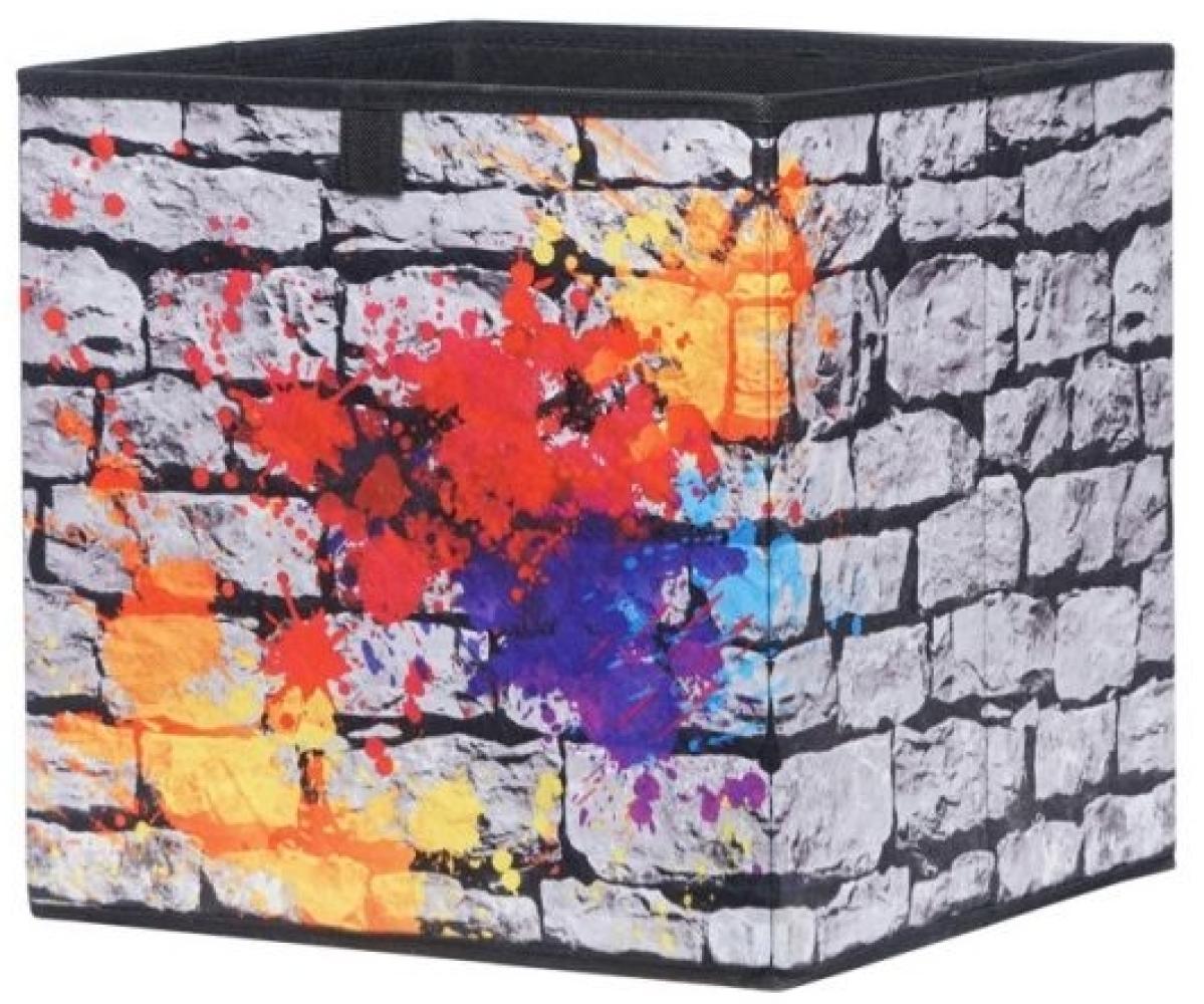 Faltbox Box - Delta -32 x 32 cm / 3er Set - Graffiti Bild 1