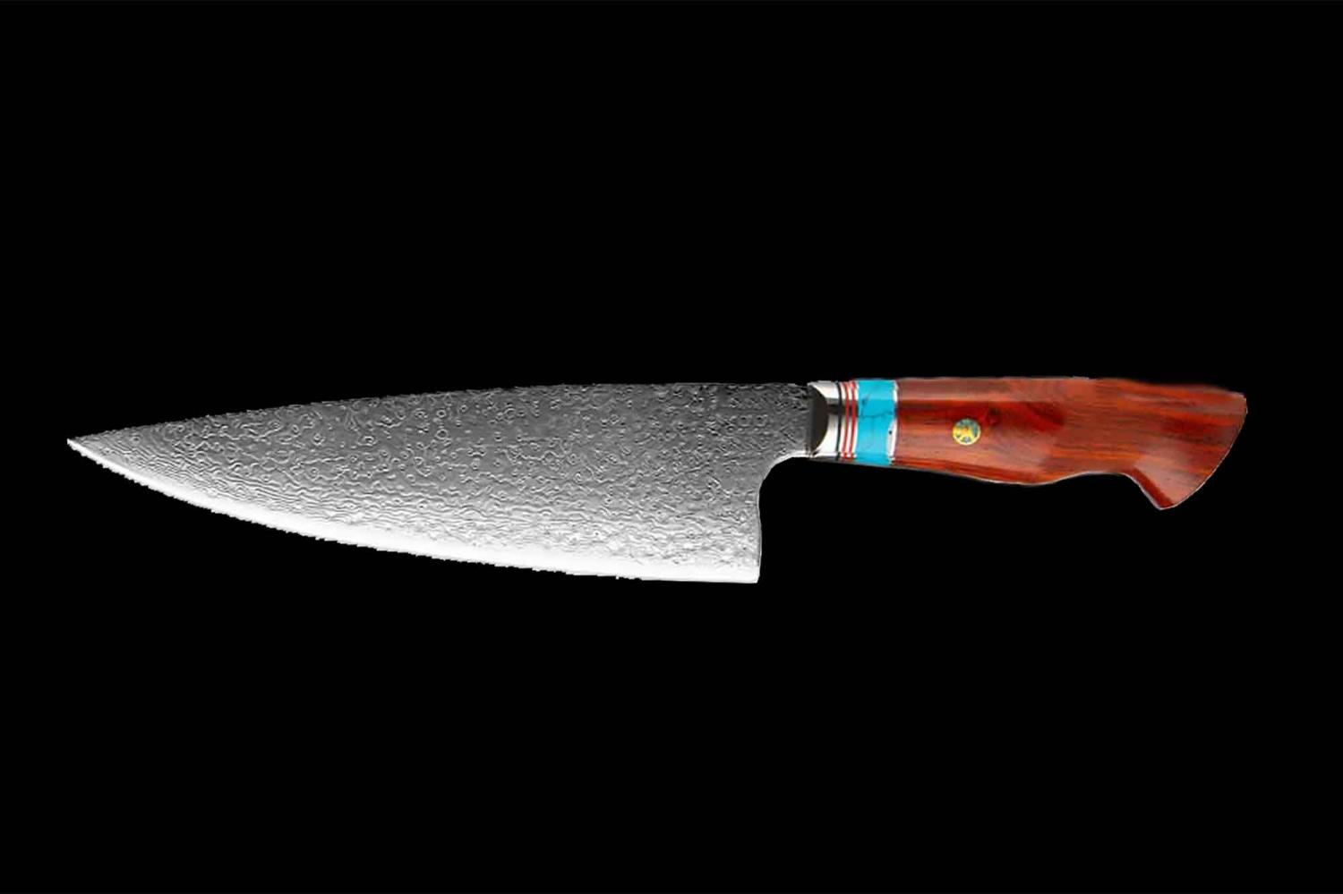 Ihr neues Lieblingsmesser Damast Edelstahl Kochmesser und Universalmesser Damascus Butcher Knives Sharp professional Chef knife Cleaver Bild 1