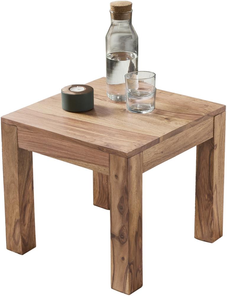 Couchtisch Massiv-Holz 45 cm breit Wohnzimmer-Tisch Bild 1