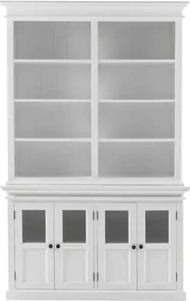 Novasolo Halifax Bücherschrank mit 4 Glastüren Bild 1