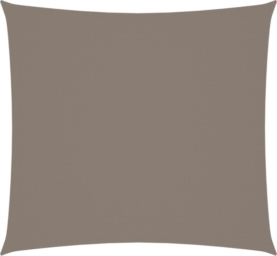 Sonnensegel Oxford-Gewebe Quadratisch 4,5x4,5 m Taupe Bild 1