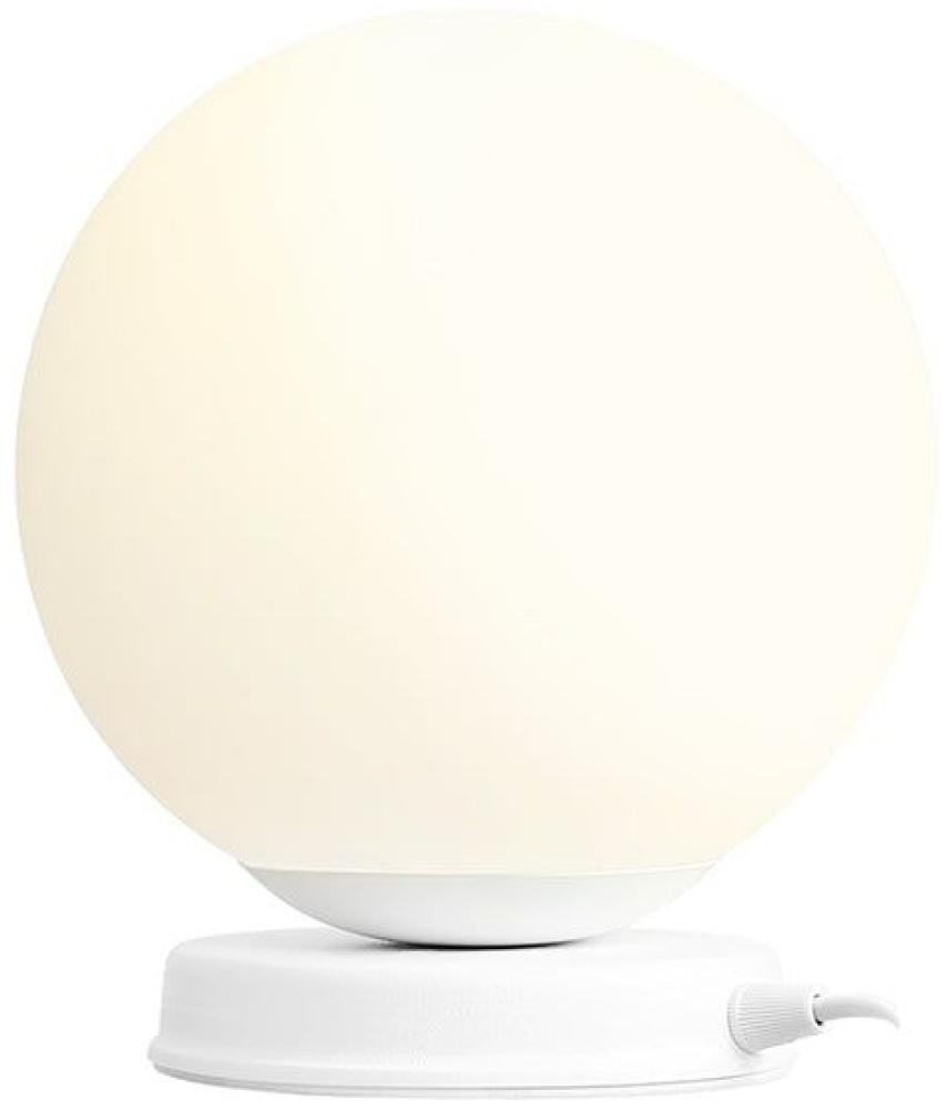 Tischlampe LAMP BALL Weiß 23 cm Bild 1
