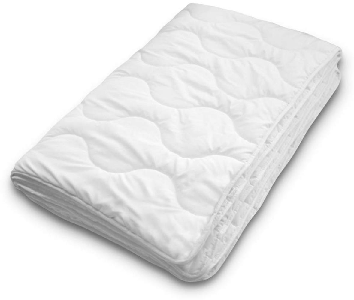 Siebenschläfer Bettdecke 200x220 cm – Medium Ganzjahresdecke für normal temperierte Schlafzimmer (200 x 220 cm - Ganzjahresdecke) Bild 1