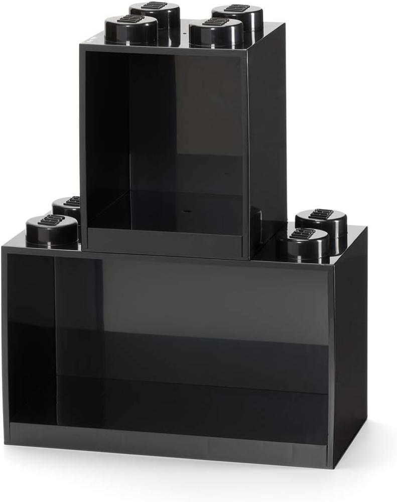 Room Copenhagen LEGO Wandregal Set, schwarz Bild 1