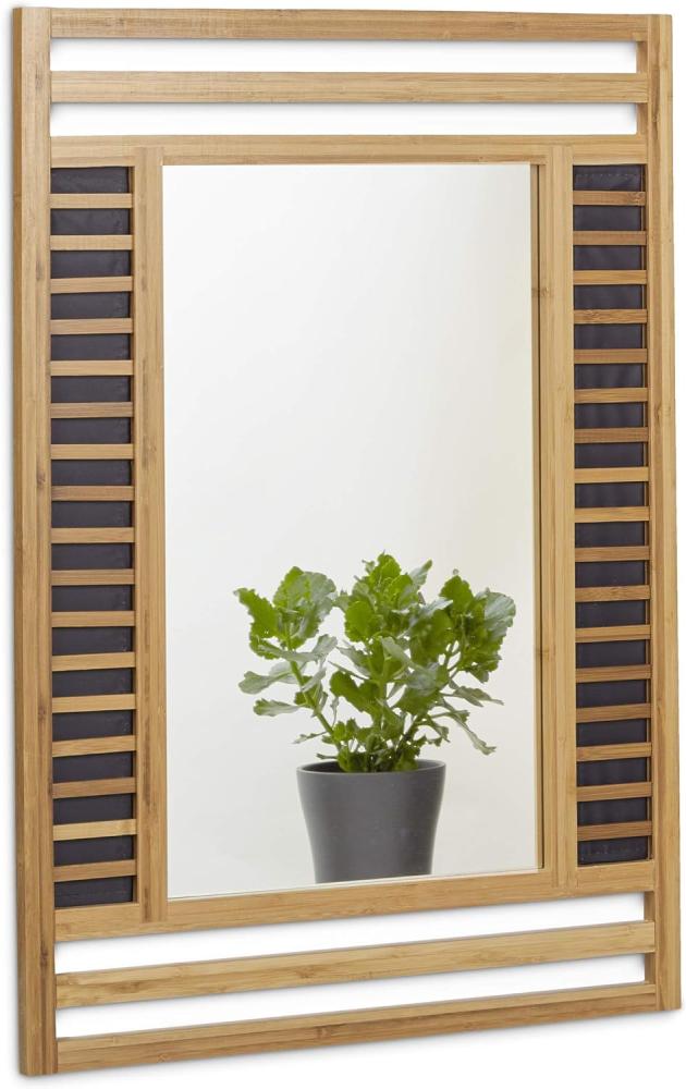 Bambus Spiegel mit dekorativem Rahmen 10020307 Bild 1