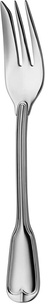 WMF Augsburger Faden Kuchengabel, 15,5 cm, Cromargan Edelstahl poliert, glänzend, spülmaschinengeeignet Bild 1