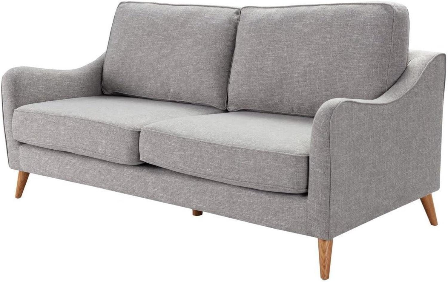 Dekoria 3-Sitzer Sofa Venuste grey linen Bild 1