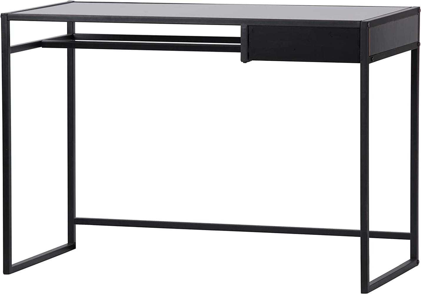 Schreibtisch Teun - Metall Black Bild 1