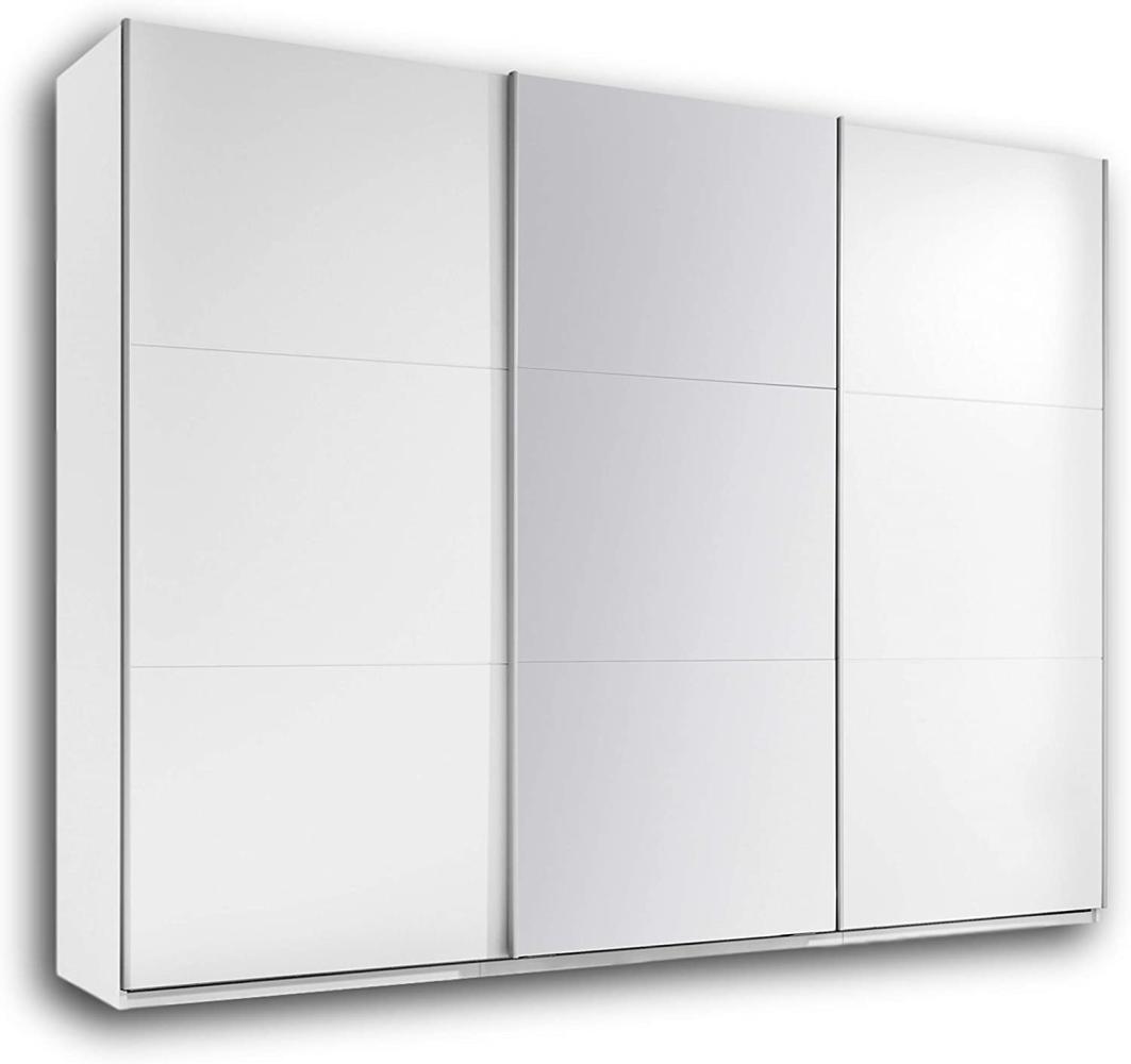 58-166-17 BRAVO Weiß matt / Schiebetürenschrank Kleiderschrank, 210 x 60 x 270 cm Bild 1