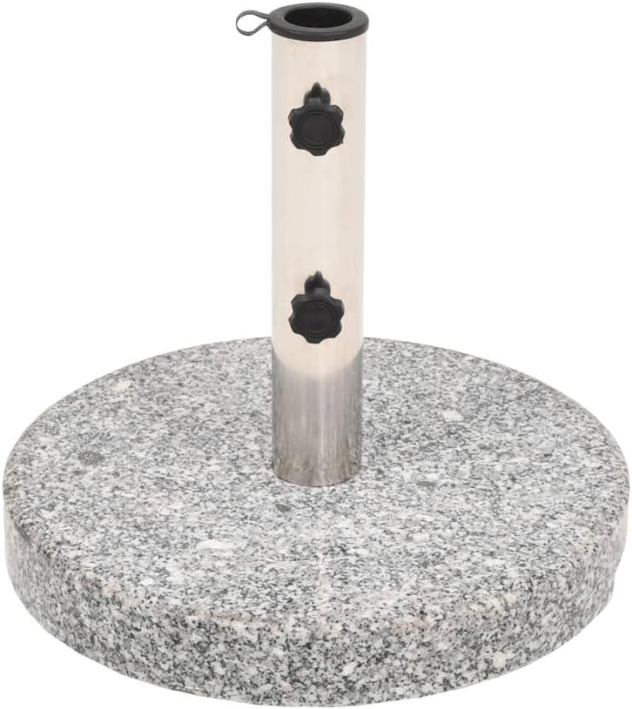 Sonnenschirmständer Granit Rund 20 kg Bild 1