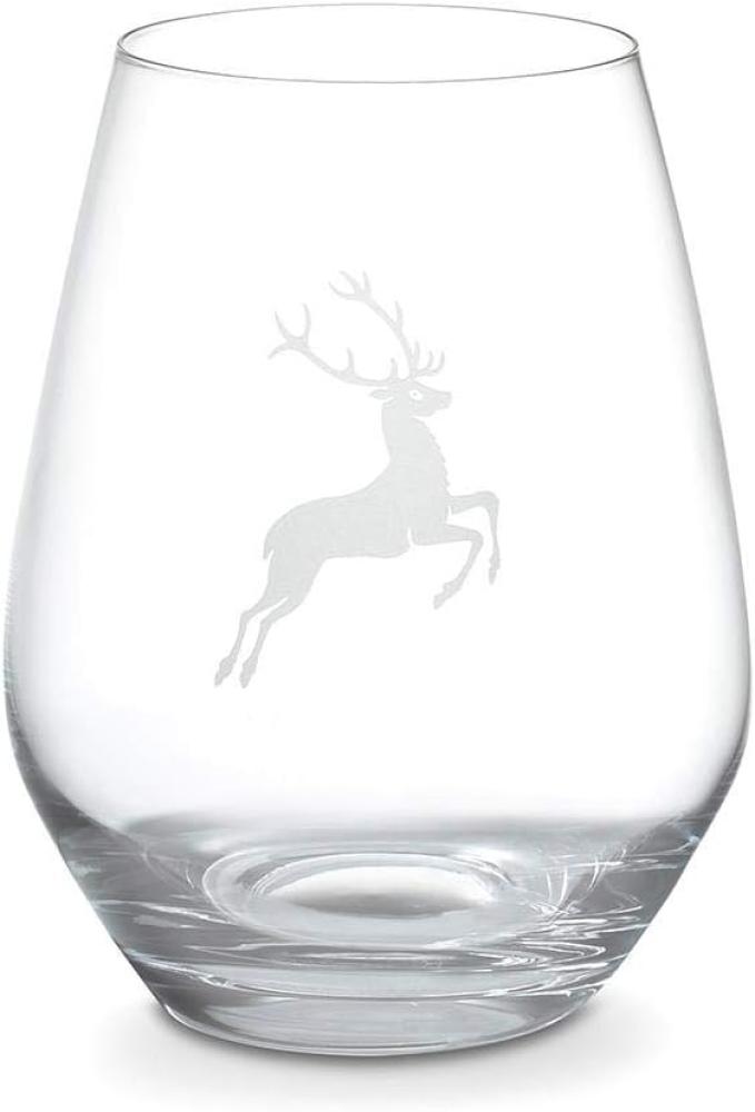 Gmundner Keramik Spiegelau Wasserglas Hirsch 420ml Bild 1