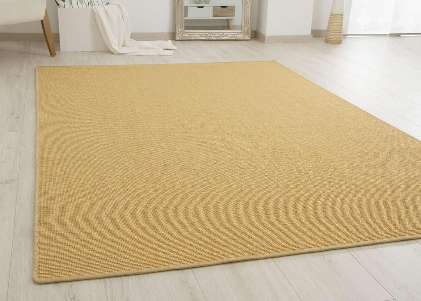 Sisal Teppich Acapulco - gekettelt, Farbe: natur hell, Größe: 300x400 cm Bild 1