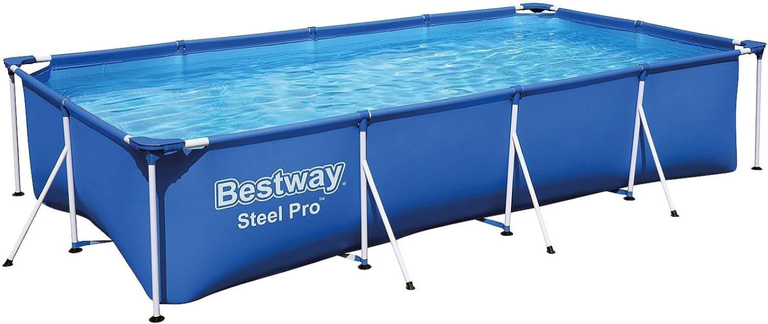 Bestway Steel Pro 56424 5700 l Gerahmter Pool Blau 34 7 kg Bild 1