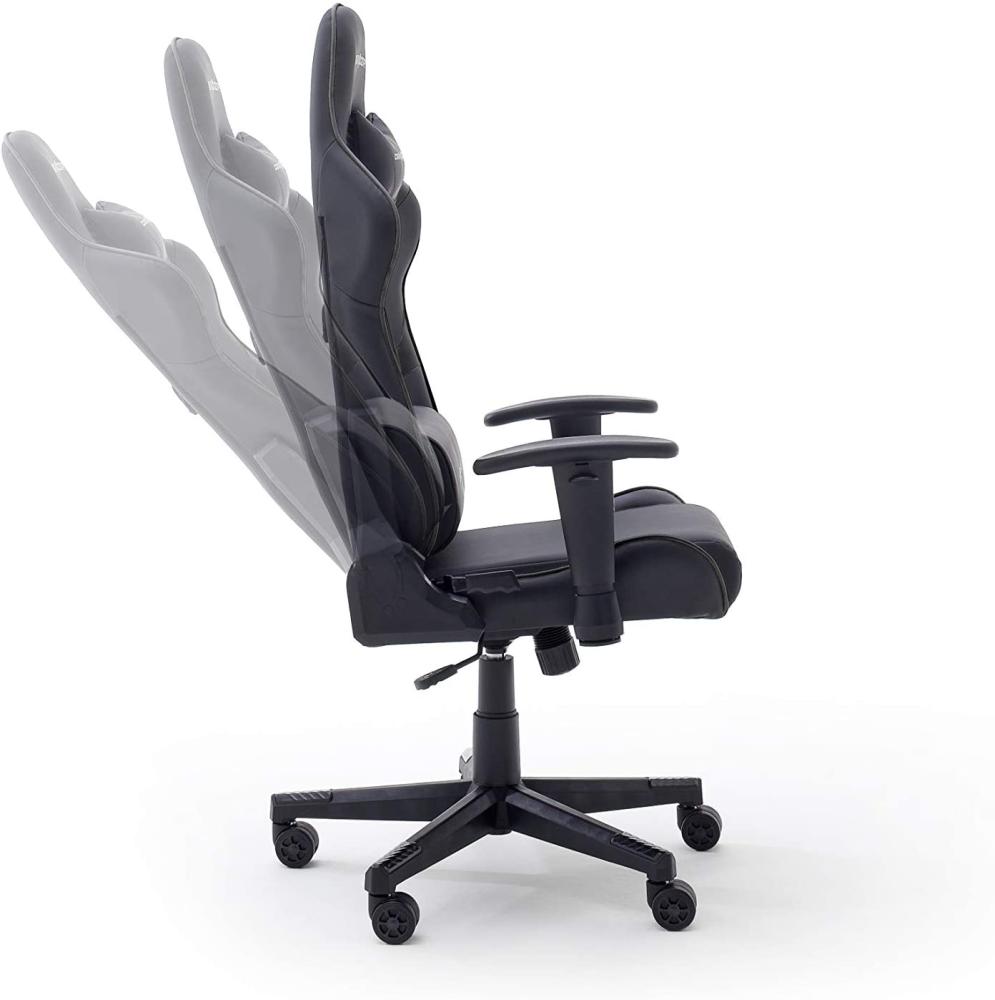 Robas Lund DX Racer P188 Gaming Stuhl Bürostuhl Schreibtischstuhl mit Wippfunktion Höhenverstellbarer Drehstuhl PC Stuhl Ergonomischer Chefsessel Bild 1