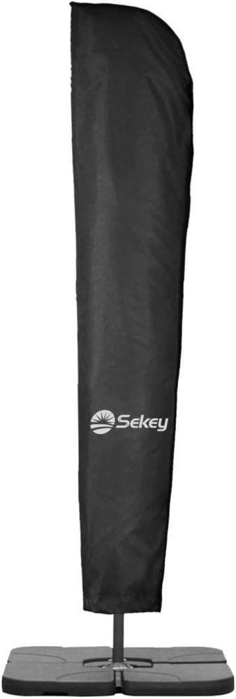 Sekey® Schutzhülle für Ampelschirm/Sonnenschirm,Abdeckhauben für Sonnenschirm, 100% Polyester Bild 1