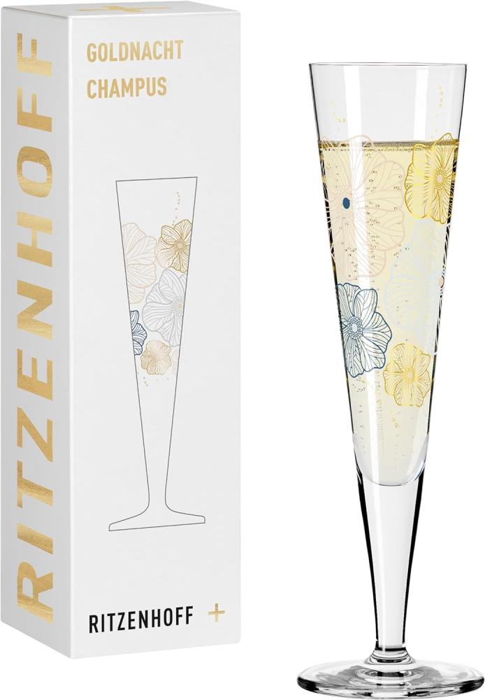 Ritzenhoff 1071036 Champagnerglas #36 GOLDNACHT Champus C. Lorenzo 2023 in Geschenkbox Bild 1