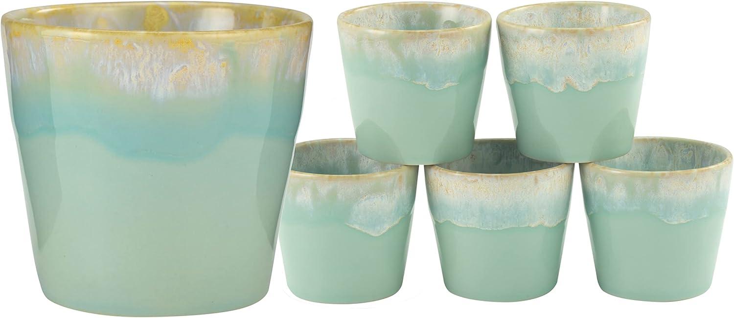 CreaTable 23725 Grespresso Lungo Becher, 210 ml, aqua, 6-teilig (1 Set) Bild 1