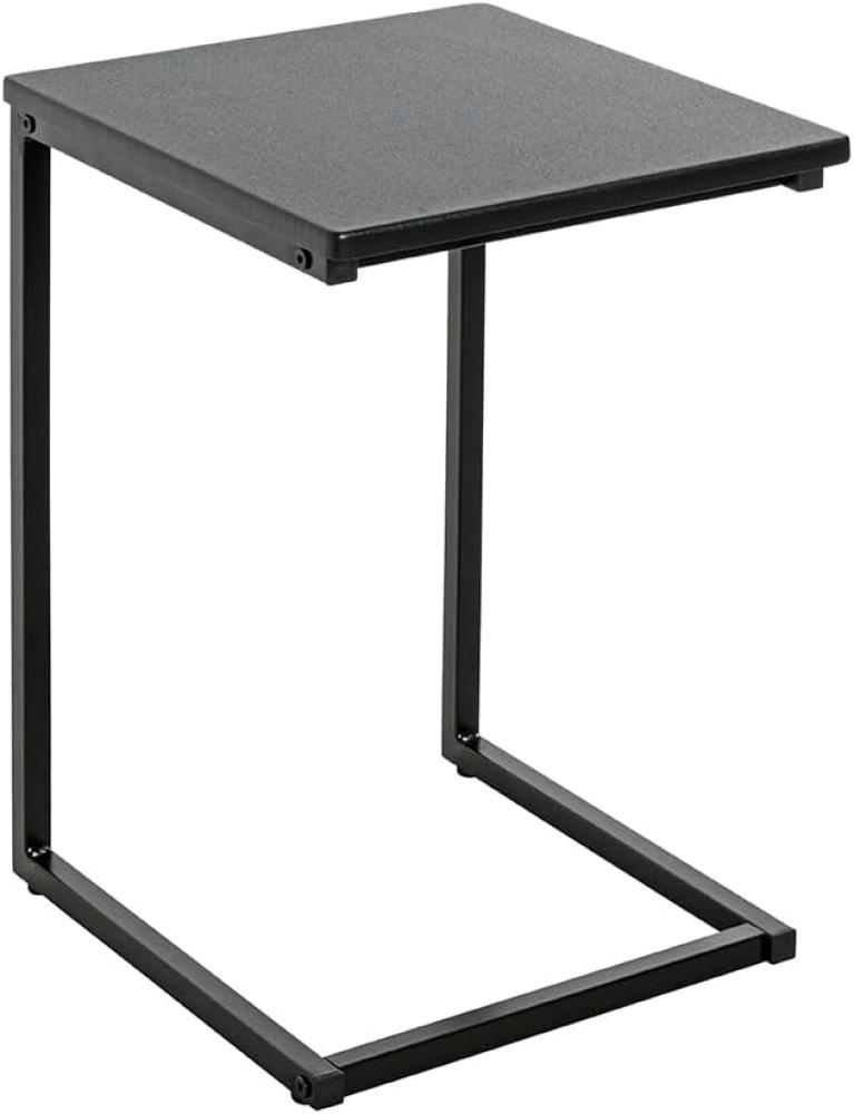 HAKU Möbel Beistelltisch, Metall, schwarz, T 35 x B 33 x H 60 cm Bild 1