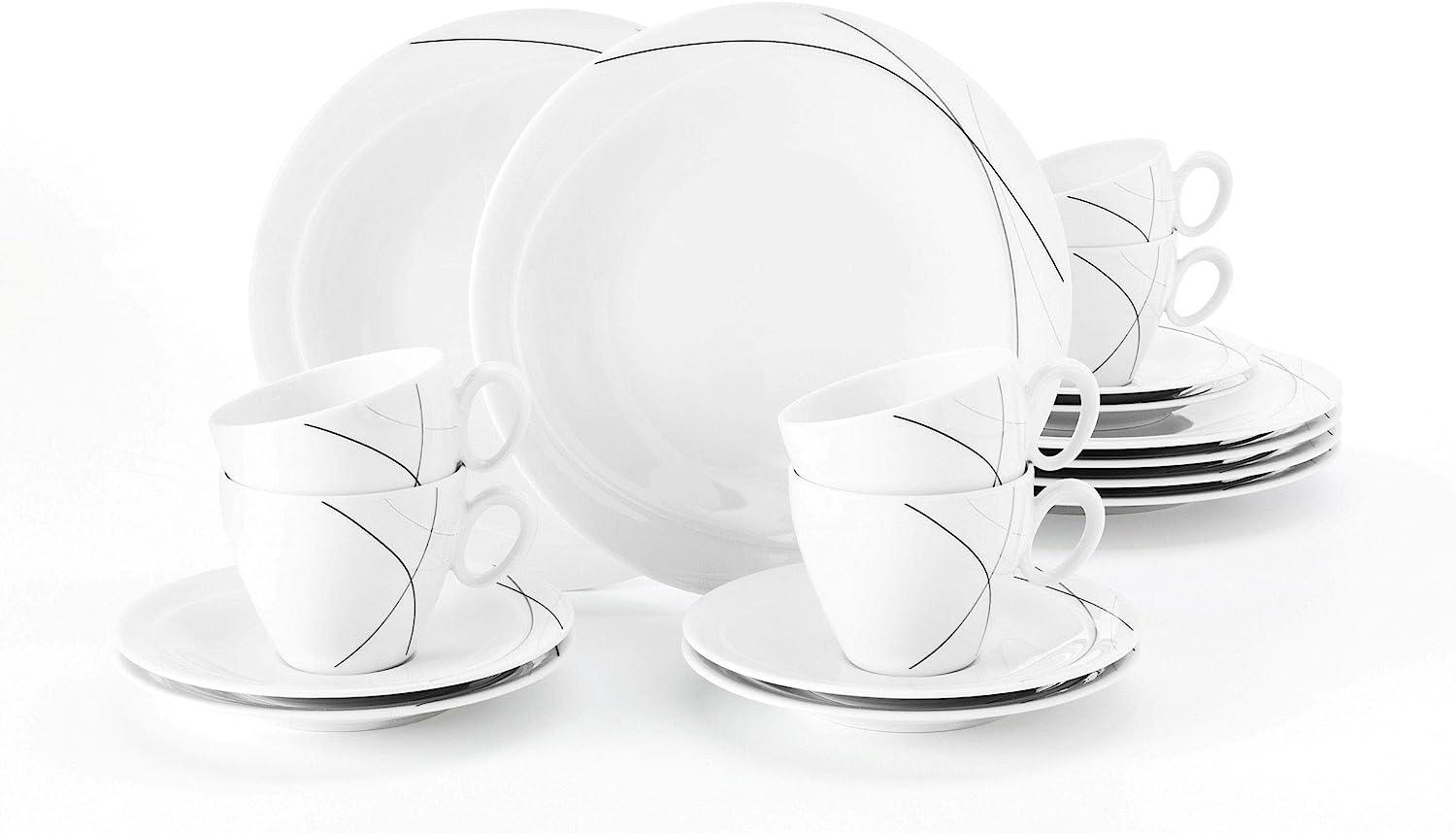 Seltmann Weiden Trio Highline Kaffeeservice 18-teilig - DS Bild 1