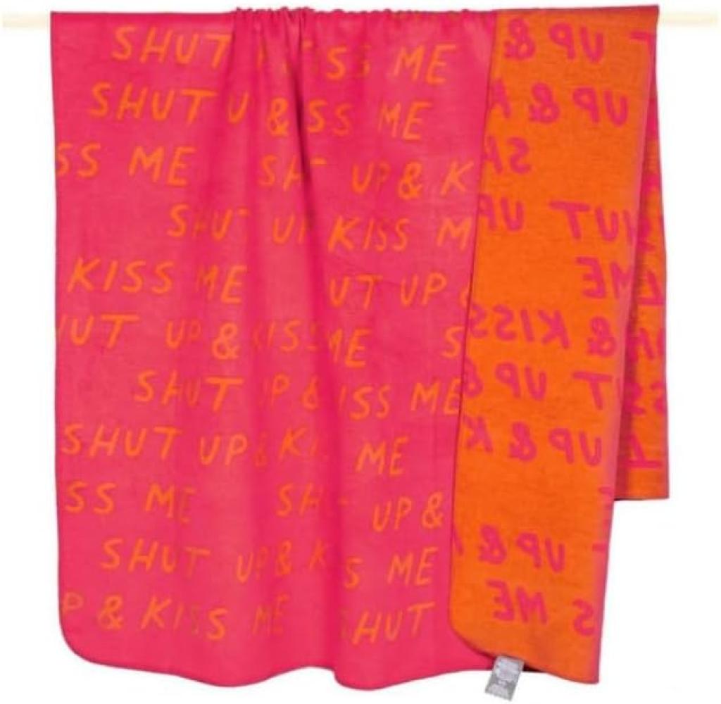 pad Decke Lust Shut Up and Kiss Me Pink (150x200cm) 11656-M40-1520 Bild 1