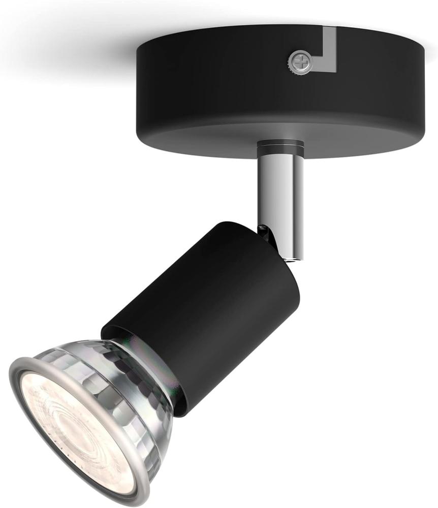 Philips Aufbauspot Strahler Oberflächenbeleuchtung GU10 1 Glühbirne(n) 220-240 V Schwarz Bild 1
