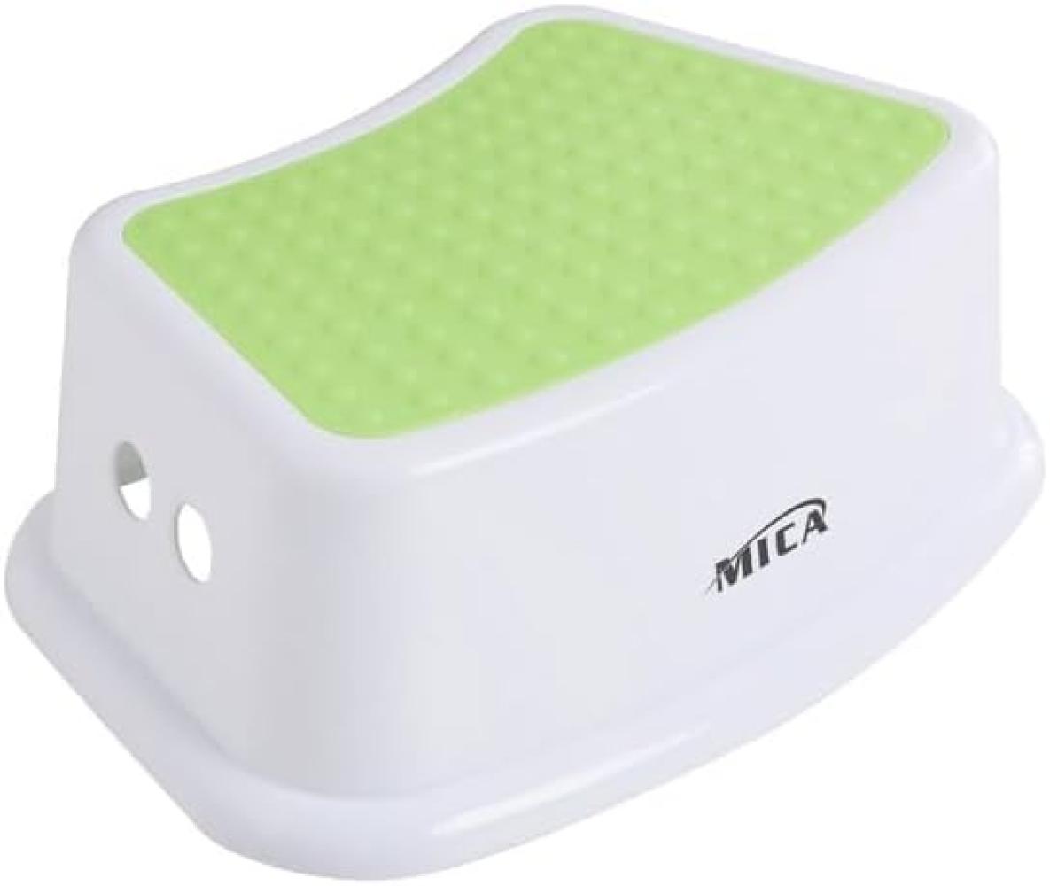 MICA - Trittschemel- weiß / grün Bild 1