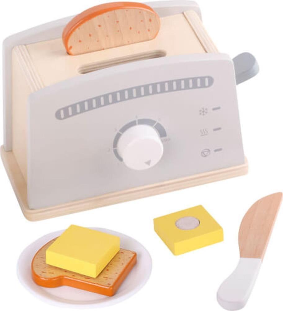 Beeboo Kitchen Holz Toaster mit Zubehör, 7-teilig Bild 1