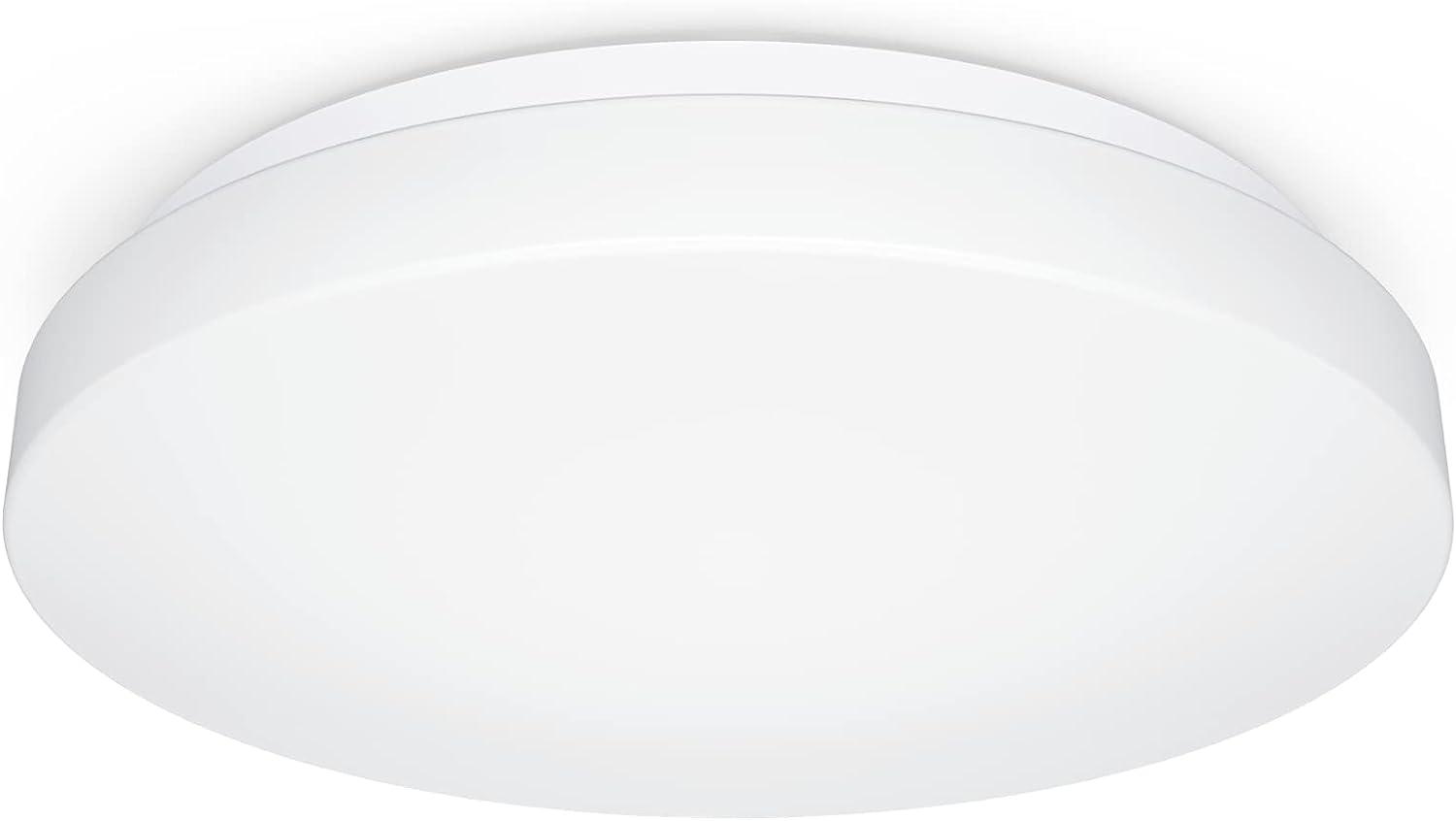 Steinel Innenleuchte RS 20 S weiß, 9,4 W Sensor-Deckenlampe, 942 lm, 360° Bewegungsmelder, Softlichtstart, Nachtlicht, Dauerlicht Bild 1
