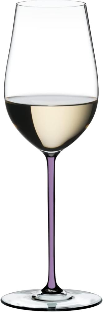 Riedel Weißweinglas Fatto A Mano Riesling Zinfandel, Weinglas, Kristallglas, Opalviolett, 395 ml, 4900/15V Bild 1