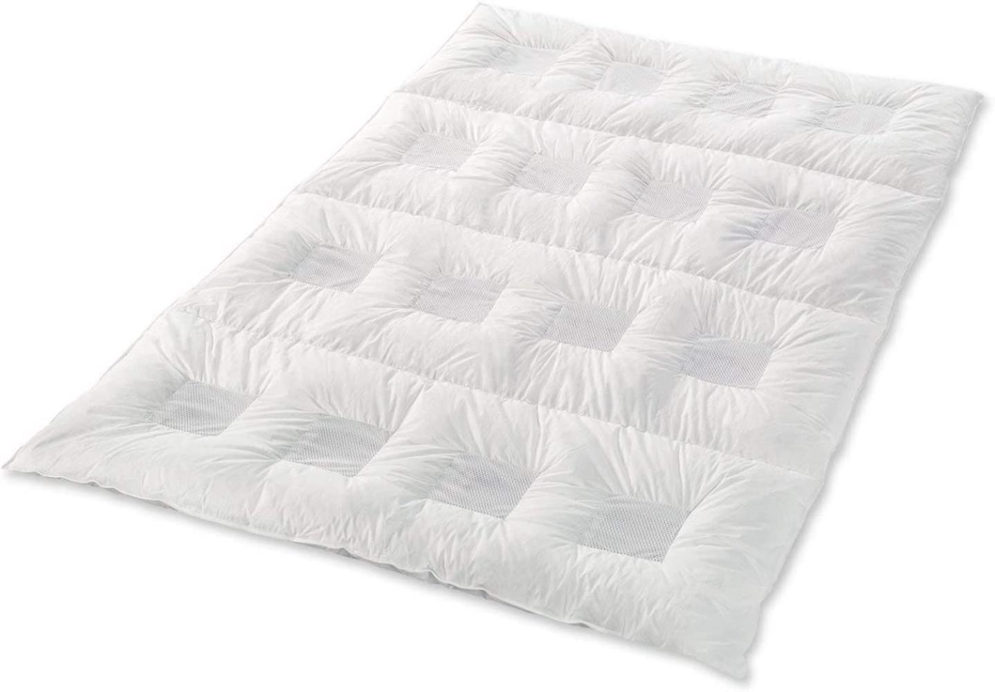 Climabalance Comfort Medium Zudecke, Baumwolle, Weiß, 135 x 200 cm Bild 1