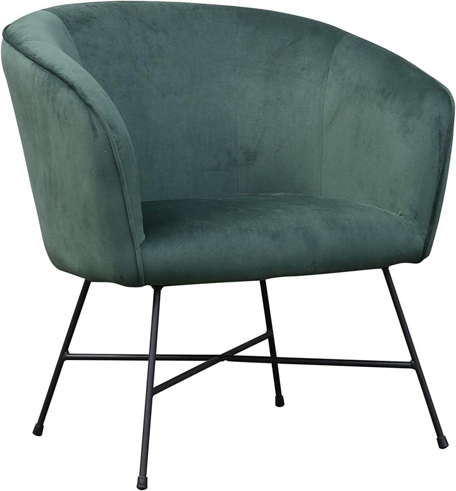 Homexperts 'IZZY' Sessel, dunkelgrün, B 69 x H 79 x T 72 cm Bild 1