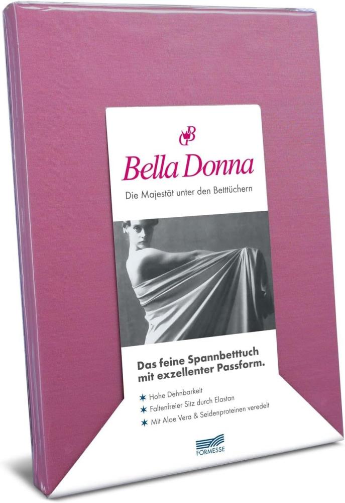 Formesse Bella-Donna Jersey Spannbettlaken | 180x200 - 200x220 cm | fuchsia Bild 1