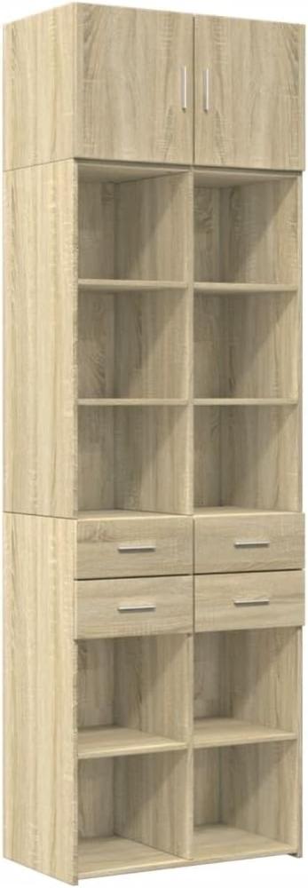 Hochschrank Sonoma-Eiche 70x42,5x225 cm Holzwerkstoff 3281338 Bild 1