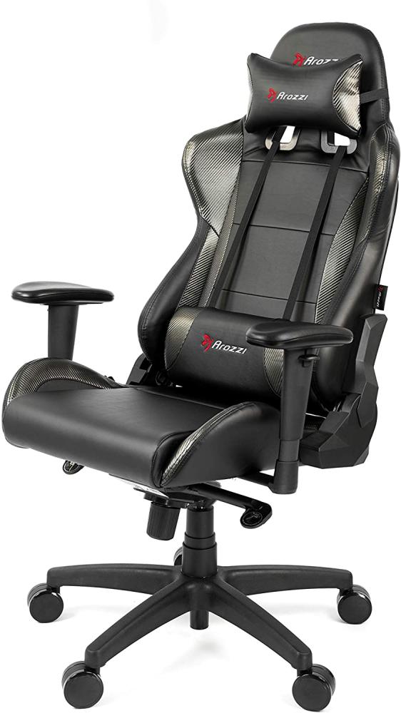 Arozzi Verona Pro V2 - Büro Stuhl - PU-Leder - Bis zu 150 kg, schwarz Bild 1