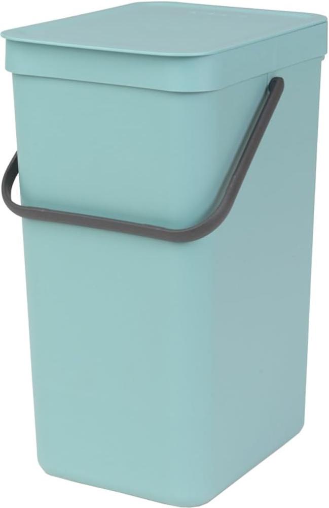 Brabantia Sort & Go Einbaubehälter, Plastik,Minzgrün,16L Bild 1