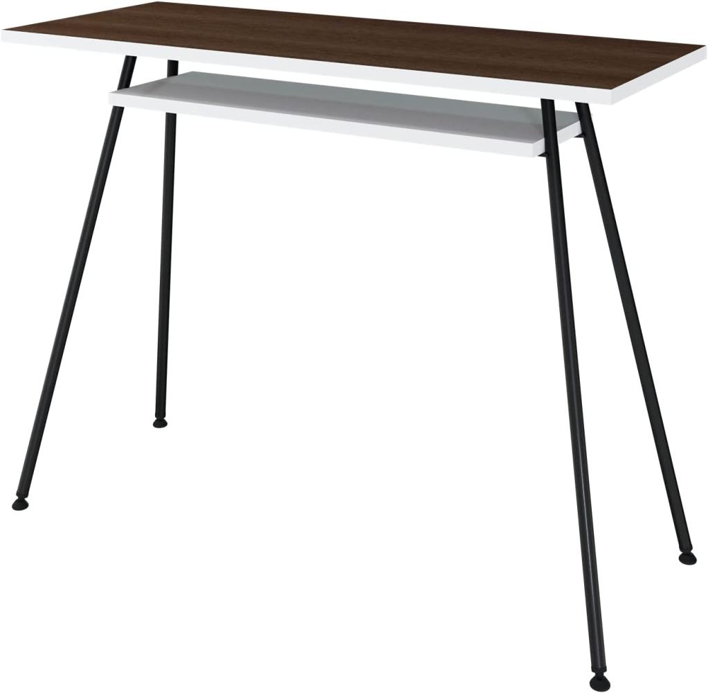 LEVIRA - Tisch, Büro, Kost Colors - 100 x 40 x 75 - Schwarz Bild 1