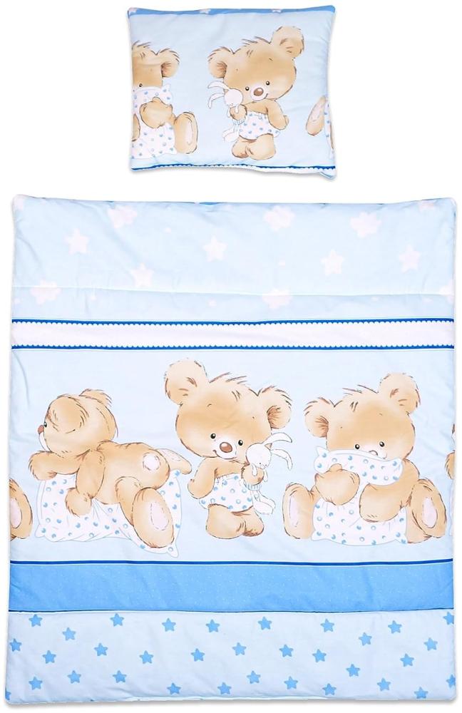 2-teiliges Baby Kinder Bettbezug 80 x 70 cm mit Kopfkissenbezug - Muster 26 Bild 1