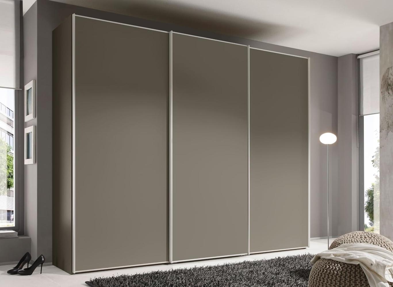 Staud Schwebetürenschrank, Holzwerkstoff, Mocca, 222cm / 280cm / 68 cm (H/B/T) Bild 1