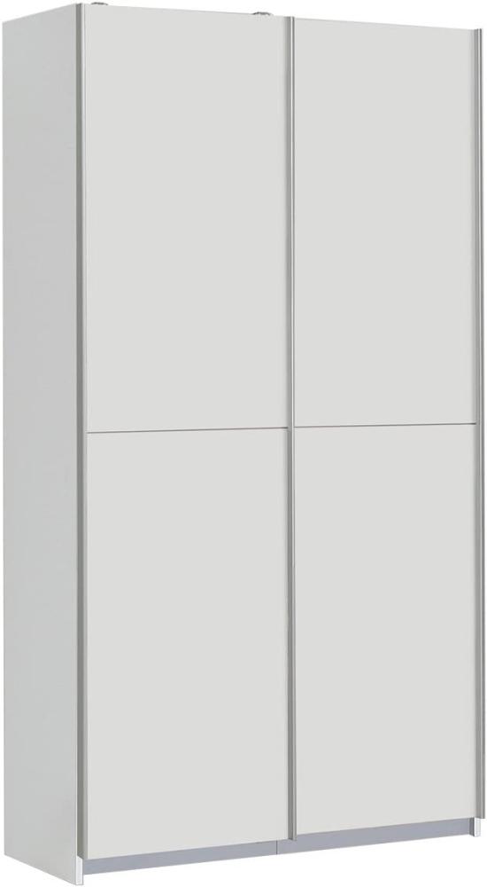 Schwebetürenschrank >Elene< in Weiß - 120x190. 5x42cm (BxHxT) Bild 1