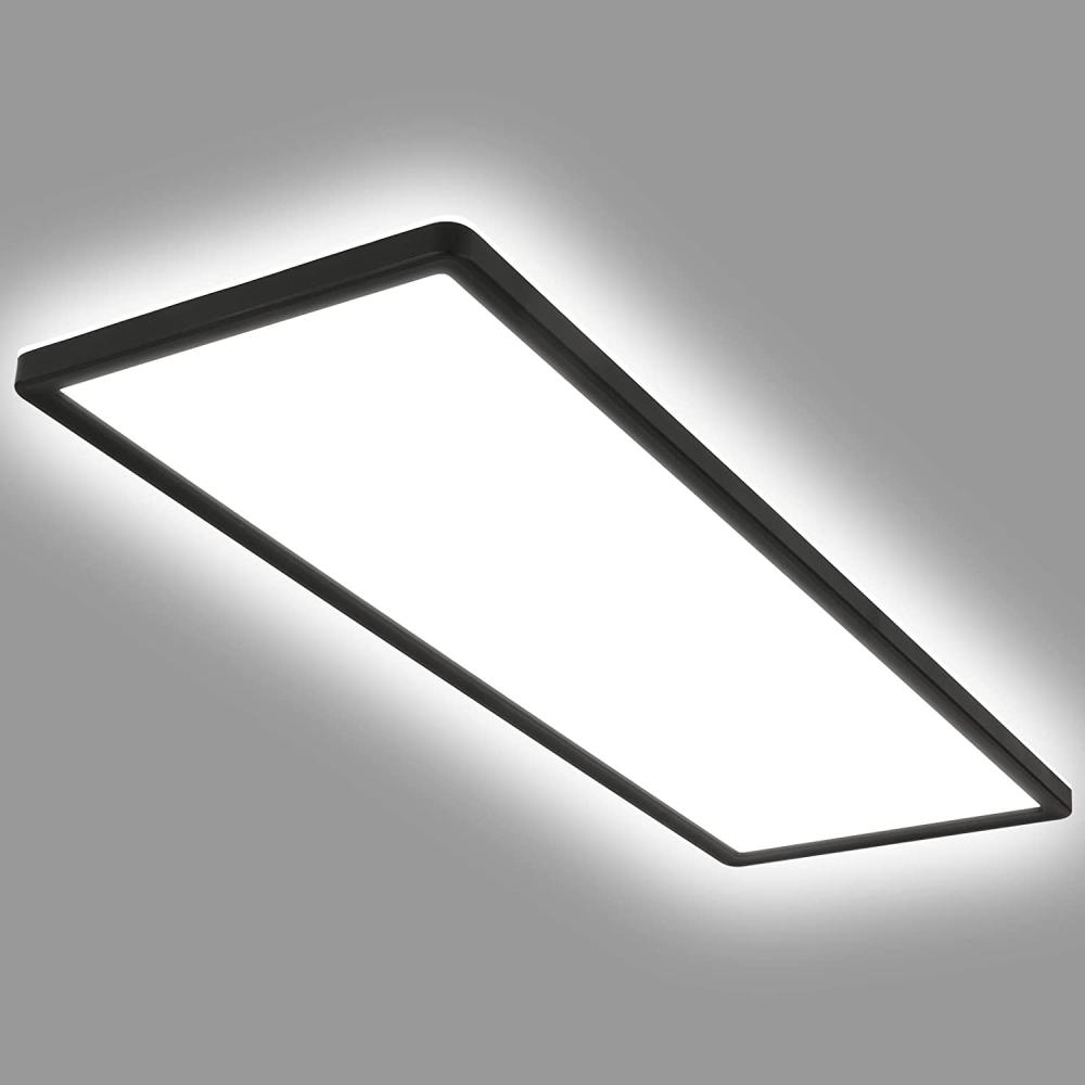 Briloner LED Panel Slim 58 cm, schwarz, ultraflach Bild 1