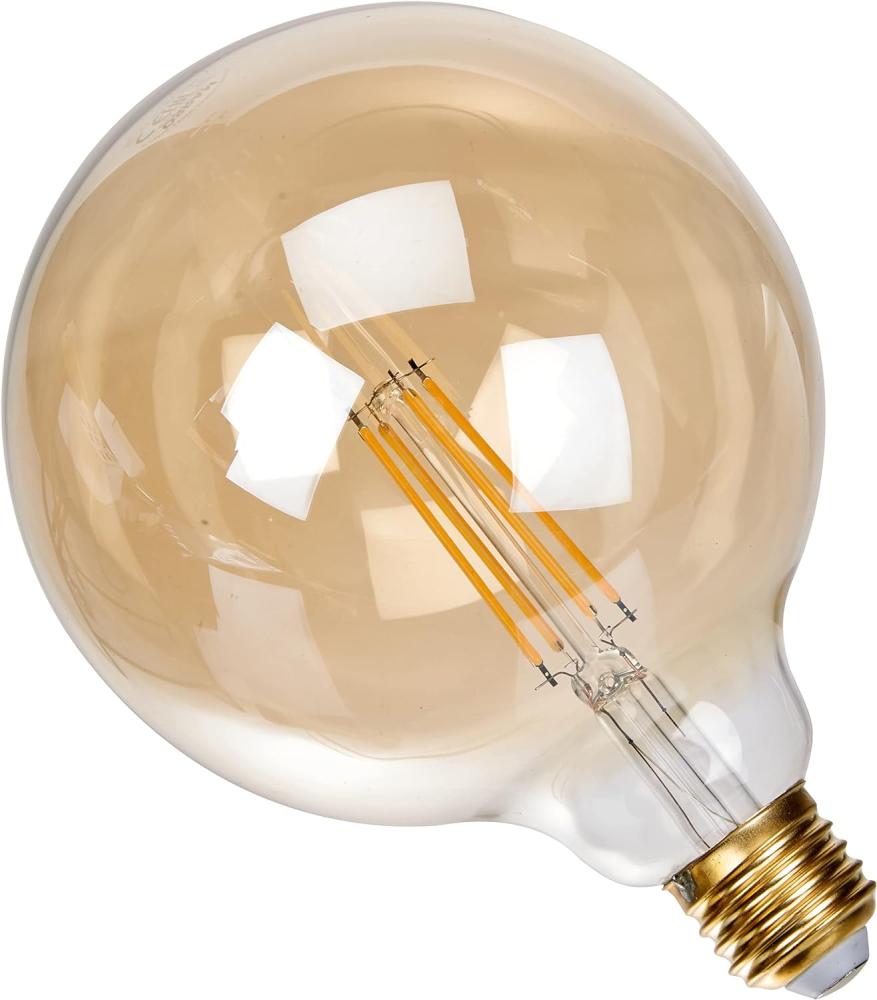 Osram LED-Lampe Vintage 1906 Globe G125 7W/824 (51W) Gold E27 Bild 1