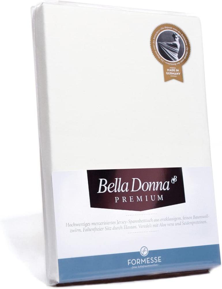 Formesse Spannbetttuch Bella Donna Premium 120/200 - 130/220 cm hellgrau (0703) Bild 1