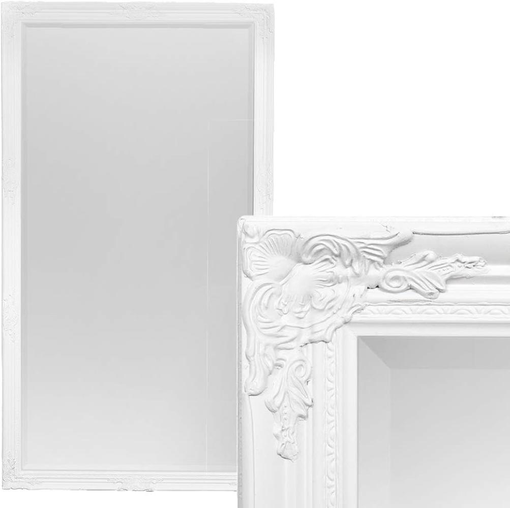 Spiegel HOUSE barock Antik-Weiß ca. ca. 180x100cm Wandspiegel Flurspiegel Bild 1
