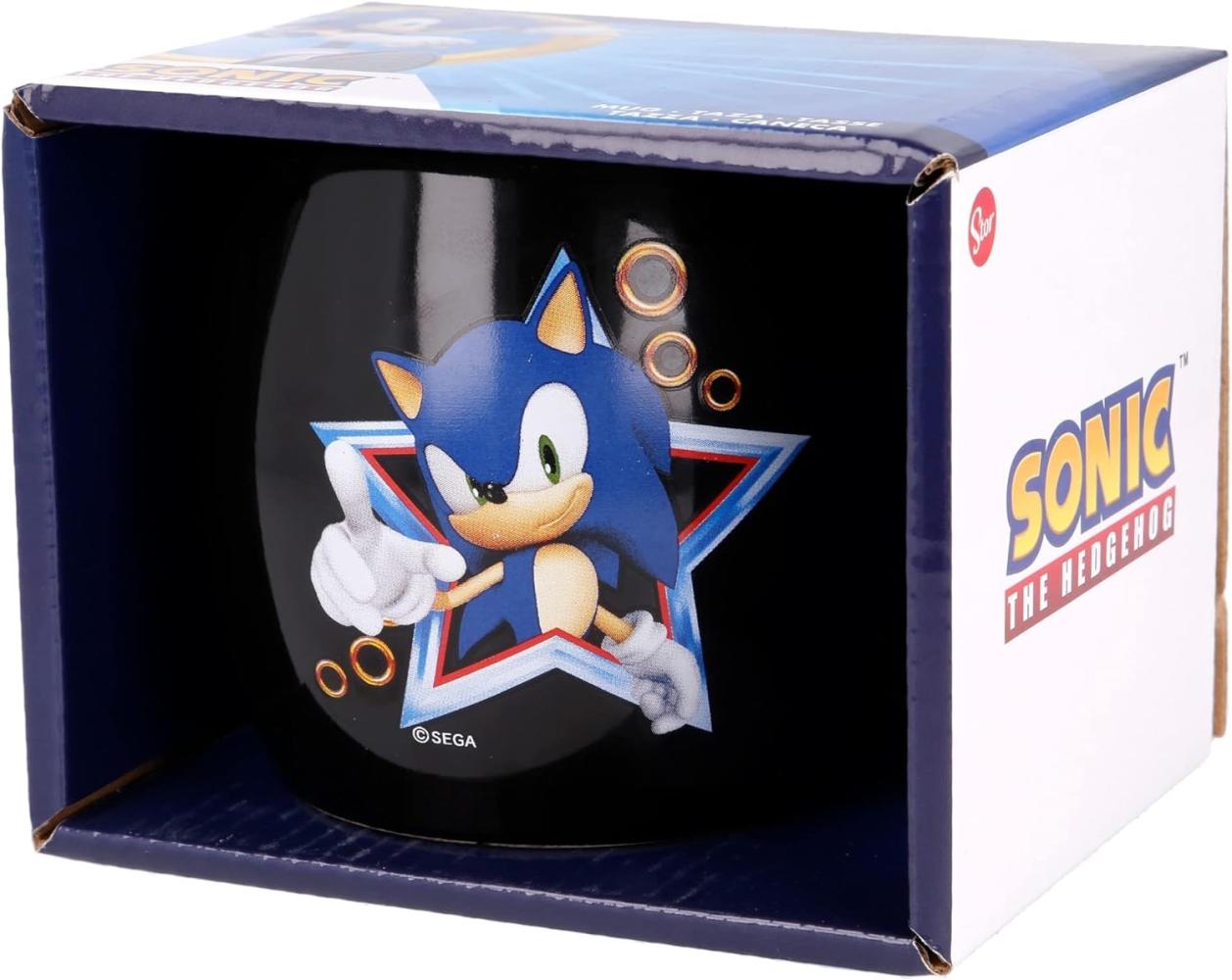 Tasse mit Box Sonic aus Keramik 360 ml Bild 1