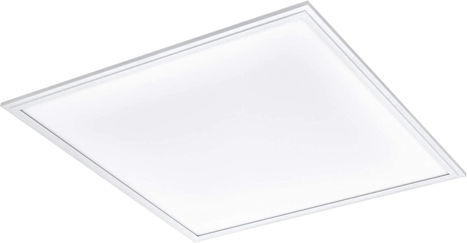 Eglo 32813 LED-Panel Deckenleuchte SALOBRENA 1 m. 59,5 x 59,5cm in weiß mit Schweberahmen Bild 1