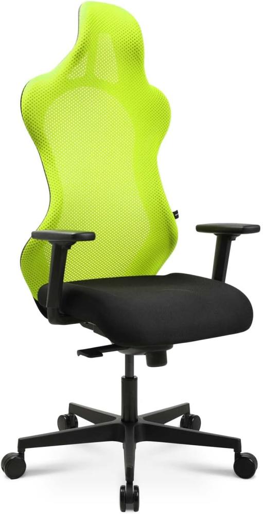 Topstar Sitness RS Sport Gamingstuhl, Kunststoff, grün/schwarz, One Size Bild 1