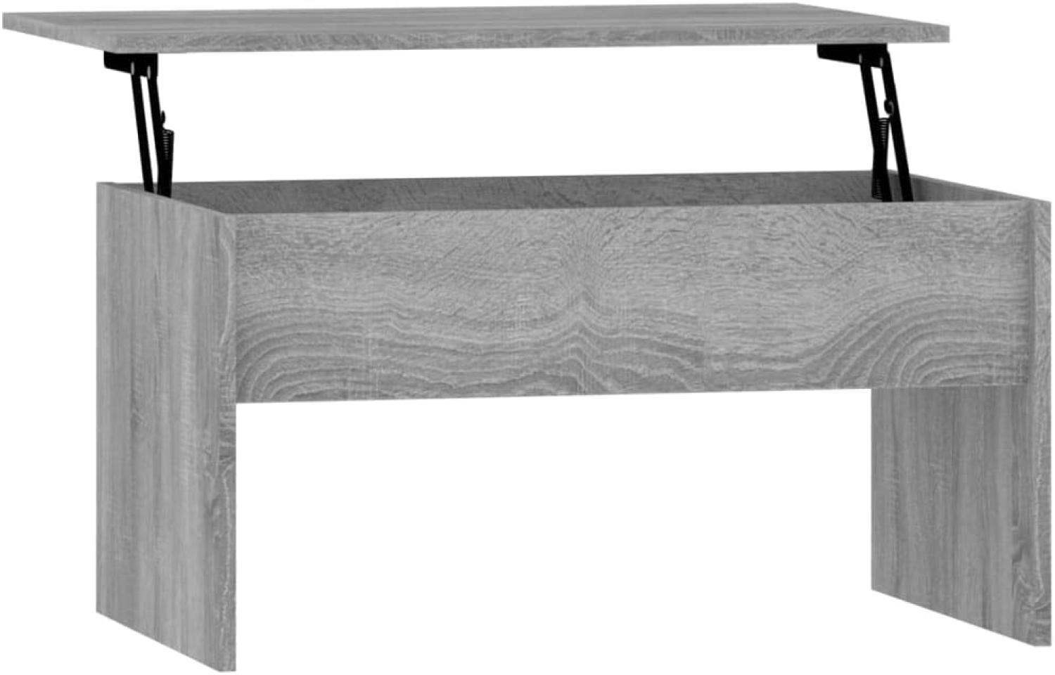Couchtisch Grau Sonoma 80x50,5x41,5 cm Holzwerkstoff Bild 1